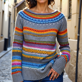 Velinor | Pull d'automne rétro