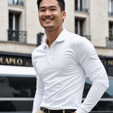 Velinor | Polo casual à manches longues