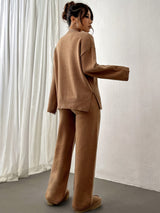 Velinor | Ensemble de Tricot Rayé