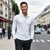 Velinor | Polo casual à manches longues