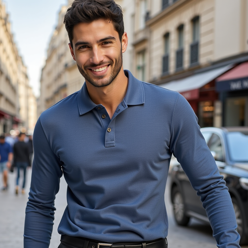 Velinor | Polo à manches longues