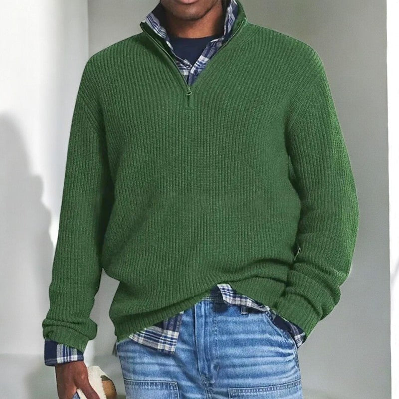 Velinor | Pull à col zippé mi-hauteur