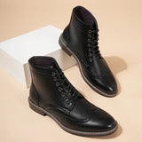 Velinor - Bottes richelieu marron Heritage
