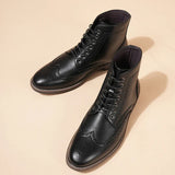 Velinor - Bottes richelieu marron Heritage
