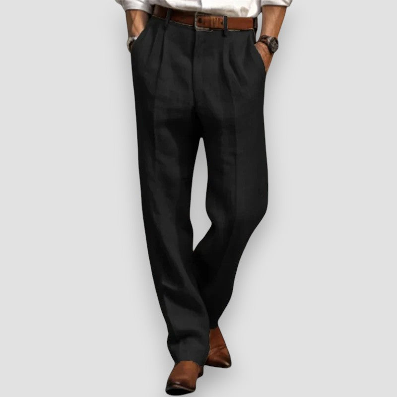 Léonard™ | Pantalon Lin Classique