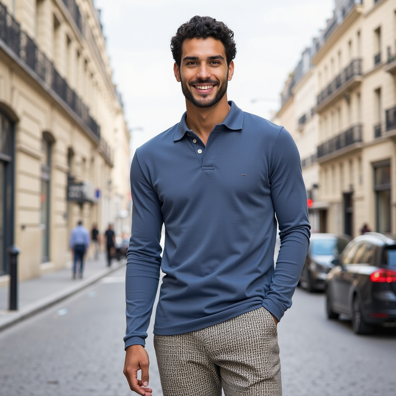 Velinor | Polo à manches longues